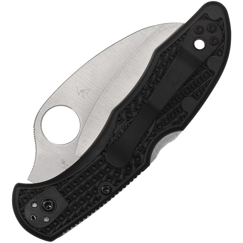 Spyderco 106PBK2 Tasman Salt 2 Lockback Folding Pocket Knife 2 Spyderco 106PBK2 Tasman Salt 2 Lockback Folding Pocket Knife - Image 2