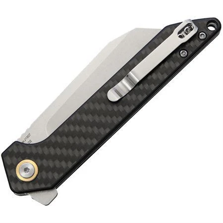 CJRB 1907CF Rampart Linerlock Knife Carbon Fiber 2 CJRB 1907CF Rampart Linerlock Knife Carbon Fiber - Image 2
