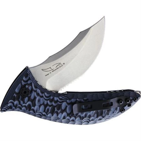 Maserin 640G10 640 Ghost Linerlock Knife Blue 2 Maserin 640G10 640 Ghost Linerlock Knife Blue - Image 2