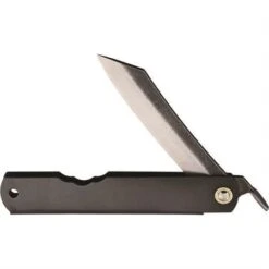 Higonokami O04BL No. 4 Folder Knife With Black Stainless Handle -Bradle Knives Shop 158942
