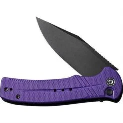 Civivi 20038D2 Cogent Button Lock Purple -Bradle Knives Shop 161311