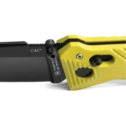 TB Outdoor 059 C.A.C. Axis Lock Yellow -Bradle Knives Shop 166305