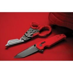 SOG Knives 12570857 Vision LTE XR Lock Red -Bradle Knives Shop 169834