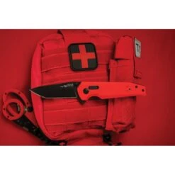 SOG Knives 12570857 Vision LTE XR Lock Red -Bradle Knives Shop 169835