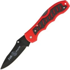 Frost 8657FF Firefighter Lockback Folding Pocket Knife