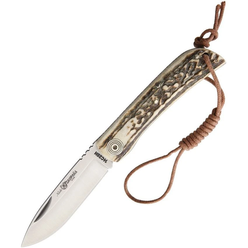 Nieto 149C Campana Stag Lockback Folding Pocket Knife 1 Nieto 149C Campana Stag Lockback Folding Pocket Knife