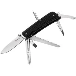 RUIKE L42B L42 Large Multifunction Knife With Black G10 Handle