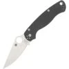 Spyderco 81GPDGY2 Para Military Maxamet Tool Steel Blade Knife With Gray G10 Handle