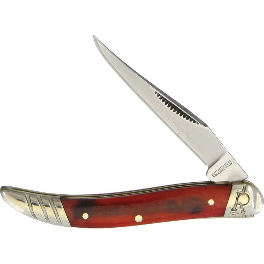 Rough Rider 1668 Small Toothpick Folding Knife With Black Cherry Smooth Bone Handle 1 Rough Rider 1668 Small Toothpick Folding Knife With Black Cherry Smooth Bone Handle