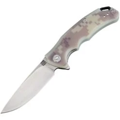 Artisan 1702PSCGF Tradition Linerlock D2 With Camo G10 Handle