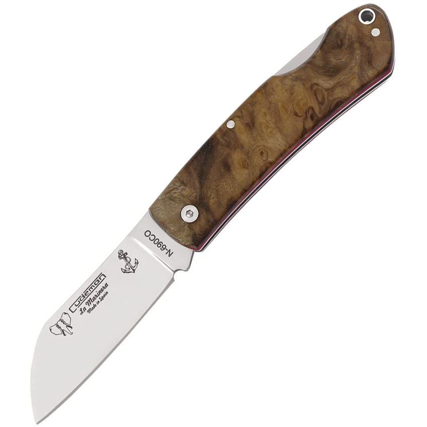 Cudeman 386G La Marinera Lockback Knife Walnut 1 Cudeman 386G La Marinera Lockback Knife Walnut