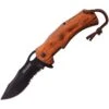 Tac Force 936BW Linerlock A/O Brown Pakkawood