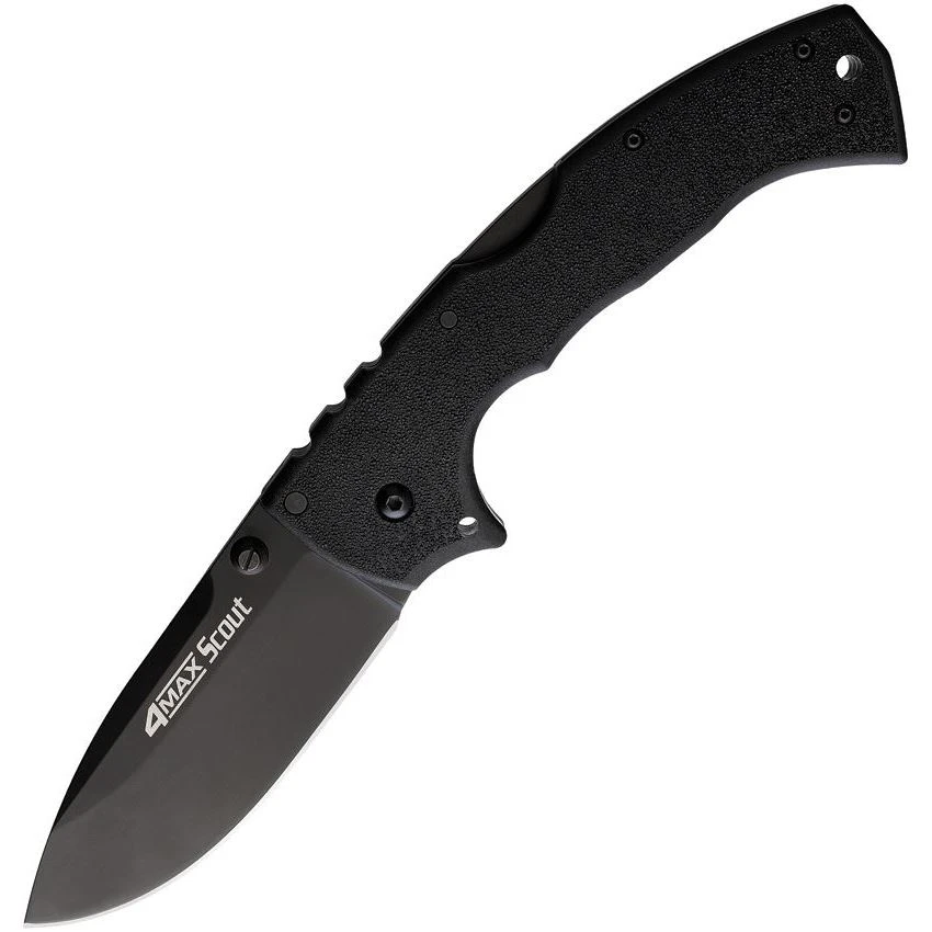 Cold Steel 62RQBKBK 4-Max Scout Lockback 1 Cold Steel 62RQBKBK 4-Max Scout Lockback