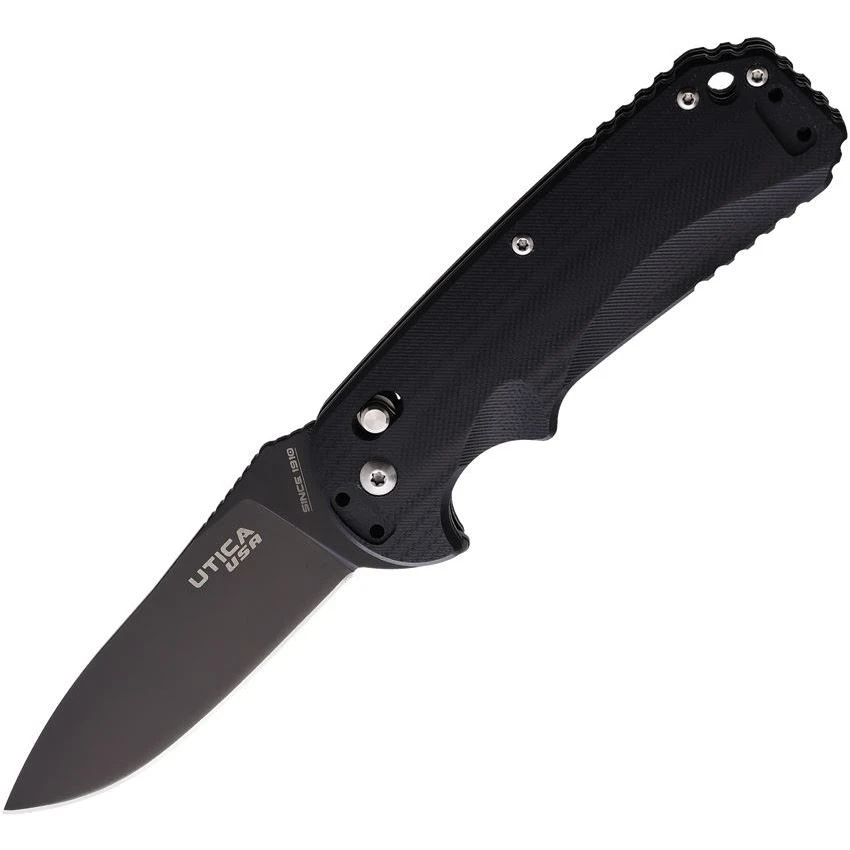 Utica 11UTKF4 Axis Lock Black G10 1 Utica 11UTKF4 Axis Lock Black G10